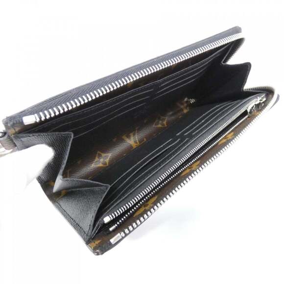 Louis Vuitton Monogram Macassar Zippy Dragonne Wallet M69407